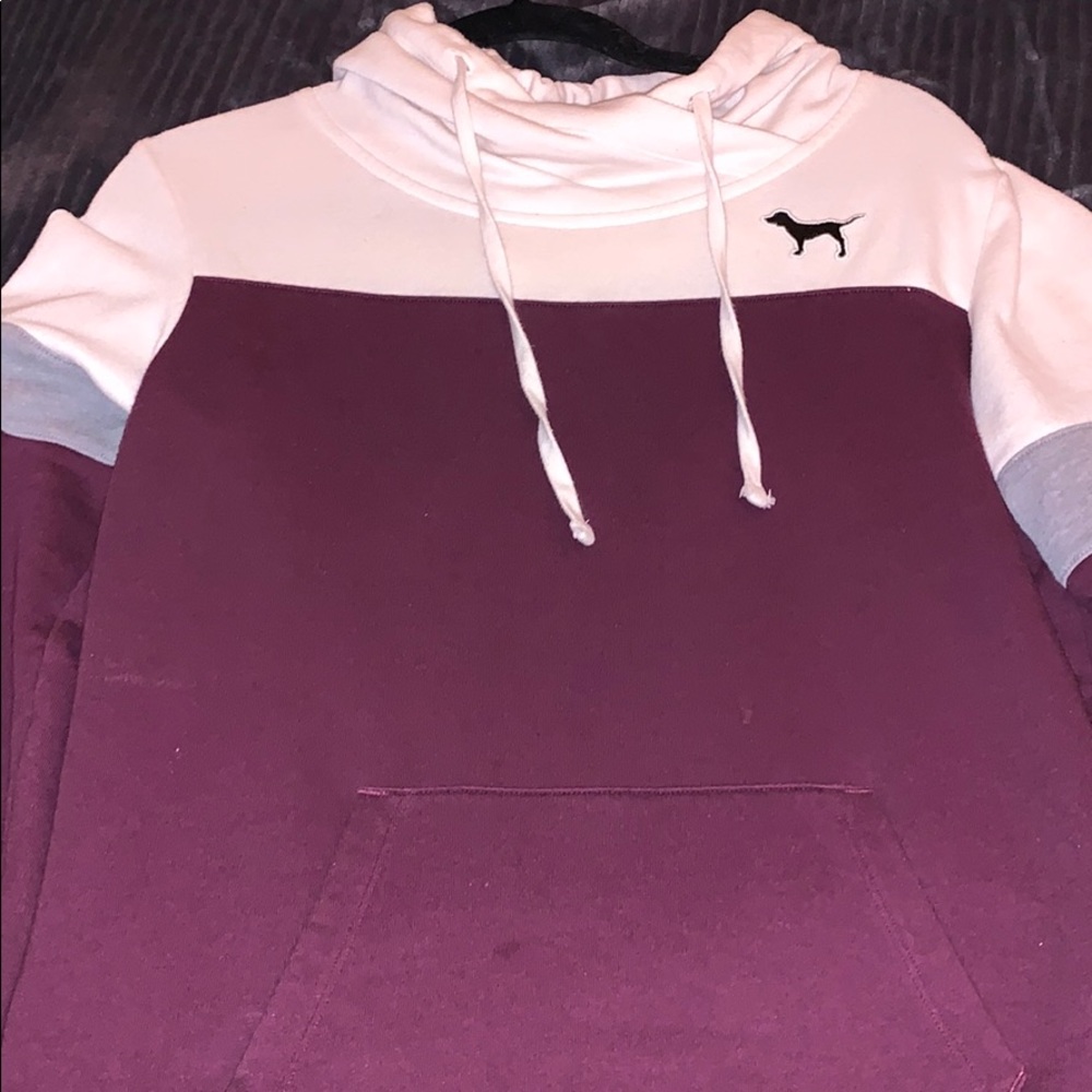 Pink hoodie